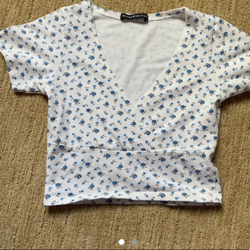 blue floral amara